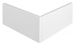 POLYSAN - CARMEN panel rohový, 90x90x42cm, levý (30328)