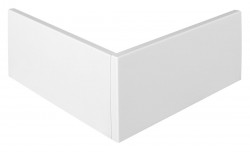 POLYSAN - CARMEN panel rohový, 90x90x42cm, pravý (30326)