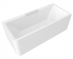 POLYSAN - CASCATA R MONOLITH obdélníková vana 180x80x60cm, kaskáda nerez (73836MR.100)