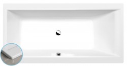 POLYSAN - CLEO SLIM obdélníková vana 150x75x48cm, bílá (27611S)