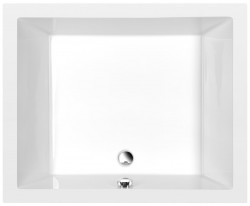 POLYSAN - DEEP hluboká sprchová vanička, obdélník 110x90x26cm, bílá (72363)