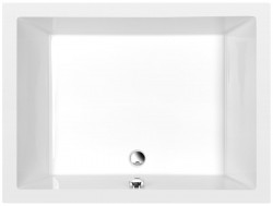 POLYSAN - DEEP hluboká sprchová vanička, obdélník 120x90x26cm, bílá (72383)