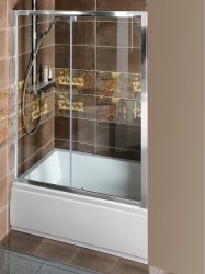 POLYSAN - DEEP sprchové dveře 1600x1650, čiré sklo (MD1616)
