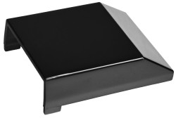 POLYSAN - EASY BLACK krytka pivotového pantu, 2ks v balení (ND711B)