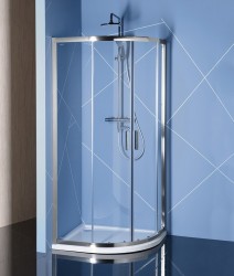 POLYSAN - EASY čtvrtkruhová sprchová zástěna 1000x800, L/R, čiré sklo (EL2915)
