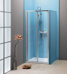 POLYSAN - EASY LINE sprchové dveře skládací 1000, čiré sklo (EL1910)