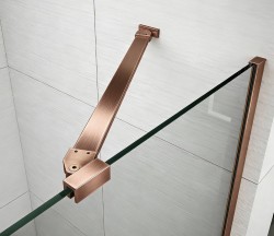 POLYSAN - ESCA rohová vzpěra 900, měď mat (ES7857)