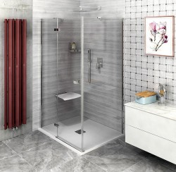 POLYSAN - FORTIS čtvercový sprchový kout 1000x1000 L varianta (FL1010LFL3510)