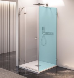 POLYSAN - FORTIS EDGE sprchové dveře bez profilu 1000, čiré sklo, levé (FL1210L)