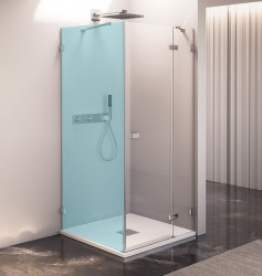 POLYSAN - FORTIS EDGE sprchové dveře bez profilu 1000, čiré sklo, pravé (FL1210R)