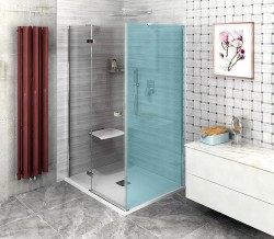 POLYSAN - FORTIS LINE sprchové dveře 900, čiré sklo, levé (FL1090L)