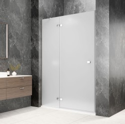 POLYSAN - GLOBE CHROME sprchové dveře do niky 800, matné sklo, levé (GB1080MLC)