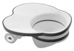 POLYSAN - Gravitační klapka pro vaničkový sifon 90 extra nízký (1722-01)
