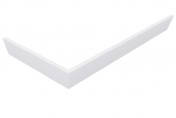 POLYSAN - KARIA 120x90 rohový panel, výška 11cm, pravý (49812R)