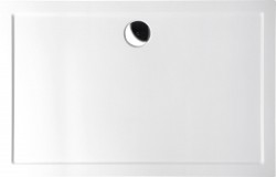 POLYSAN - KARIA sprchová vanička z litého mramoru, obdélník 100x90cm, bílá (51111)