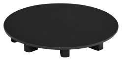 POLYSAN - Kryt sifonu, 120, ABS/černá mat (17511B)