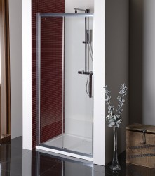 POLYSAN - LUCIS LINE sprchové dveře 1100mm, čiré sklo (DL1115)
