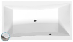 POLYSAN - QUEST SLIM obdélníková vana 190x100x49cm, bílá (78531S)