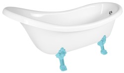 POLYSAN - RETRO volně stojící vana 174,5x82x80,5cm, bílá (72685)