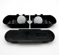 POLYSAN - Sada dílů pro plastový žlab (víko, těsnění, koule, sítka) (73361)