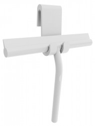 POLYSAN - Stěrka do sprchy, včetně uchycení na zástěnu, bílá mat (72825.11)