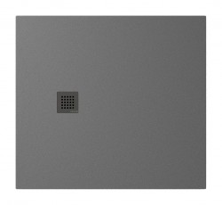 POLYSAN - TRENECA vanička z litého mramoru s možností úpravy rozměru, 110x100cm, šedá mat (84312.31)