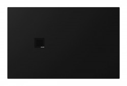 POLYSAN - TRENECA vanička z litého mramoru s možností úpravy rozměru, 140x90cm, černá mat (84309.21)