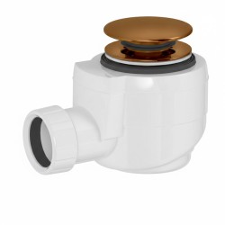 POLYSAN - Vanová výpust DN40, click-clack, měď mat (71714PG)