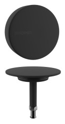 POLYSAN - Vrchní sada vanové soupravy, černá mat (71891.21)