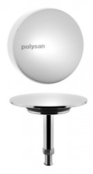 POLYSAN - Vrchní sada vanové soupravy, chrom (71891)