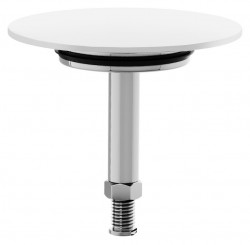 POLYSAN - Zátka výpusti vanové soupravy, ABS/bílá (71841.10)