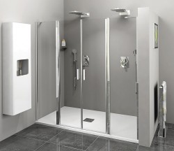 POLYSAN - ZOOM LINE sprchové dveře 1600, čiré sklo (ZL1416)