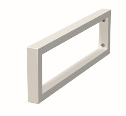 Příslušenství konzole Naturel Dolce 45x14x3 cm bílá mat KONZOLEH45BM (KONZOLEH45BM)