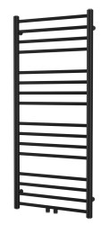 Radiátor kombinovaný SAT Paul 114x50 cm středové připojení černá matná SATRAPA1140500SBL (SATRAPA1140500SBL)