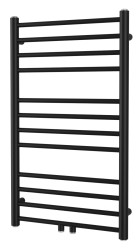 Radiátor kombinovaný SAT Paul 84x50 cm středové připojení černá matná SATRAPA840500SBL (SATRAPA840500SBL)
