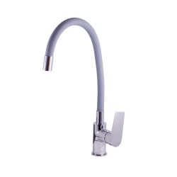 RAV Slezák - COLORADO - Dřezová baterie s flexibilním ramínkem, Chrom/šedá, 1/2