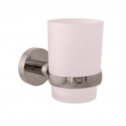 RAV Slezák - COLORADO - Koupelnový doplněk Držák kartáčků skleněný, Metal Grey - lesklá COA0201MGL (COA0201MGL)