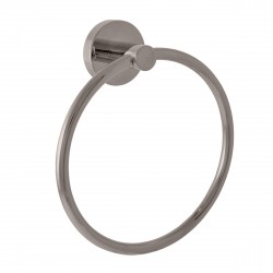 RAV Slezák - COLORADO - Koupelnový doplněk Kruh na ručníky, Metal Grey - kartáčovaná COA0104MGK (COA0104MGK)