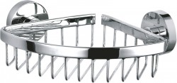 RAV Slezák - COLORADO - Koupelnový doplněk Mýdlenka drátěná rohová, Chrom COA0302 (COA0302)