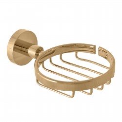 RAV Slezák - COLORADO - Koupelnový doplněk Mýdlenka drátěná, Zlatá - lesklá COA0301Z (COA0301Z)