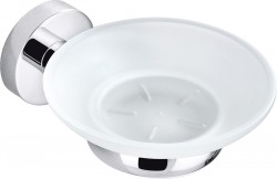 RAV Slezák - COLORADO - Koupelnový doplněk Mýdlenka skleněná, Chrom COA0300 (COA0300)