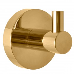 RAV Slezák - COLORADO - Koupelnový doplněk Věšáček, Zlatá - kartáčovaná COA0100ZK (COA0100ZK)