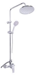RAV Slezák - COLORADO - Sprchový systém s vodovodní baterií, Chrom, 100 mm (CO182.0/7-43)