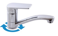 RAV Slezák - COLORADO - Umyvadlová baterie bez výpusti, Chrom, 3,8