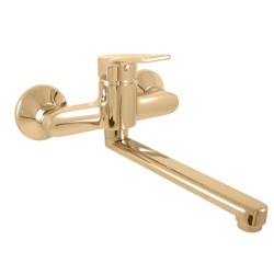 RAV Slezák - COLORADO - Umyvadlová/dřezová baterie, Zlatá - lesklá, 100 mm (CO101.0/23Z)