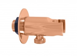 RAV Slezák - Držák sprchy, Zlatá Růžová - lesklá MD0614RZRL (MD0614RZRL)