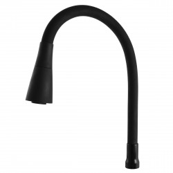 RAV Slezák - Flexi ramínko se sprchou , Černá - matná SR0013CMAT (SR0013CMAT)