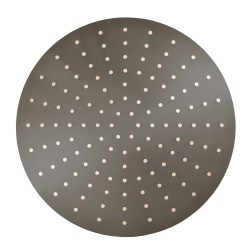 RAV Slezák - Hlavová sprcha kulatá kovová ø 30 cm s 4-otvorovými tryskami, Metal Grey - kartáčovaná KS0001/4MGK (KS0001/4MGK)
