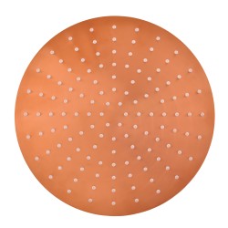 RAV Slezák - Hlavová sprcha kulatá kovová ø 30 cm s 4-otvorovými tryskami, Zlatá Růžová - kartáčovaná KS0001/4ZRK (KS0001/4ZRK)