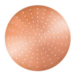 RAV Slezák - Hlavová sprcha kulatá kovová ø 30 cm s 4-otvorovými tryskami, Zlatá Růžová - lesklá KS0001/4ZRL (KS0001/4ZRL)